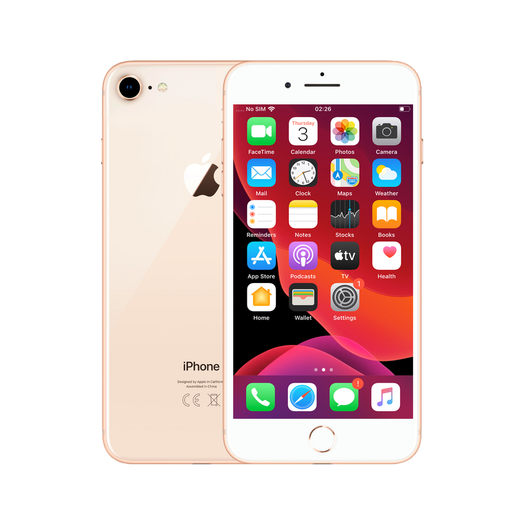 Apple iPhone 8 with New Battery and 12 Month Warranty